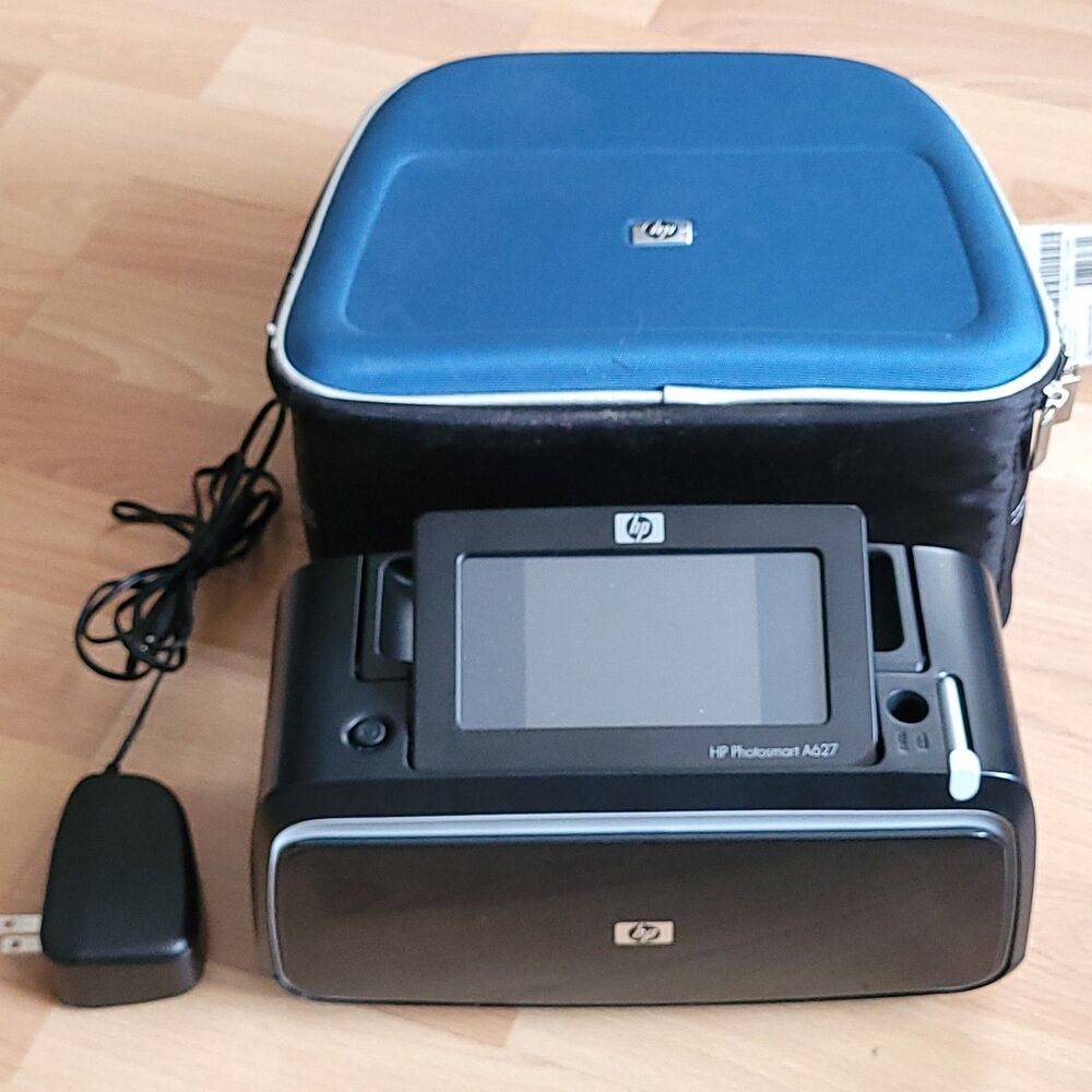 HP Photosmart A627 Digital Photo Inkjet Printer Screen not locked In Case Starts